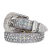 TENGMEI brillant bb simon strass ceinture pour hommes femmes Bling magnifique et robuste diamant occidental cristal ceinture vendeur