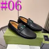 40model 2024 MANDES DÉCRIEURS BLUE MOCCASINS MOCCASINS Italien Slip on Hen Habille Original Male Office Party Mariage Drive Chaussures Taille 38-46