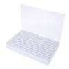 44Grid Nail Art Display Box Suggerimenti finti Contenitore Custodia Organizer 240113