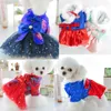 Dog Apparel Cats Tang Suit Winter Warmly Pet Dress Easy To Wear Clothes Cold Weather Year Clothing For Festive Decoration