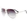 إطار نظارات عالية الجودة عالي الجودة بنظارات شمسية كبيرة الخفيفة للرجال 1324912A Fashion Frog Sunglasses Size 59-15-140 MM