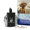 Bolsa de transporte para perros con Clip para cinturón, dispensador de excrementos, comida multifuncional para mascotas para caminar al aire libre