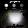 Światła Wsafire Mini 2* XML2 LED Rower Light 5000LM rowerowe przednie światła 4 tryby MTB Lampa rowerowa reflektorów + 8,4 V 18650 Pakiet akumulatorowy