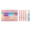 Lipgloss mit mattierter Textur, wasserfest, Nettoinhalt, 123 g, Make-up-Set, langlebiger samtiger flüssiger Lippenstift 240113