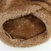 犬のアパレルセーターストロベリー刺繍生地ペットコスチュームOネックぬいぐるみ小さなミディアムプルオーバー寒い気候のための2つの足の服