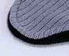 Connectyle Men Warm Winter Hats Cable Knit Fleece Lined Earflap Hat Daily Beanie Watch Cap 240113