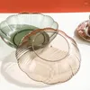 Assiettes à collation en plastique pour animaux de compagnie, grande capacité, conception de flux d'angle, accessoires de cuisine, vaisselle, fruits ménagers Ins Wind