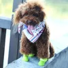 4PCSET PET DOG Rain Shoes Anti Slip Waterproof Cat Shoe Rubber Boots For Outdoor Footwear Socks Zapatos Perro Sapato Cachorro 240113