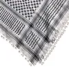 Bufandas 652F Bufanda Shemagh Desierto Keffiyeh Cabeza Cuello Árabe Wrap Borlas Unisex