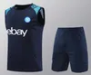 2024/2025 Napoli Voetbal Sportkleding Set 24/25 SSC Napoli Jogging Korte Mouw Strike Drill Voetbal Trainingsshirt Heren Voetbalshirt