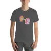 Polo's voor heren Donut Barbell T-shirt Zwart T-shirt Grote maten Tops Oversized grafische T-shirts voor heren Grappig