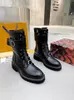 Women Realf Flat Ranger Martin Boots Womens Autumn Winter Platform Canal Booties Ladies Bottom Bootis Wi Size 35-42