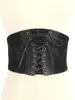 Ceintures Classic Lace Girl Girdle Slinmming Elastic Women's Lady Taist Multisize Cummerbund Decorative Seal Chaussures Tie Rope rétro