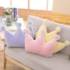 Ins Candy Rainbow Lucky Cloud Star Moon Moon Moon Moon Pillow Colorful Crown Memeor Cushion Sofa Home Decoration Throw 240113