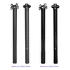 Carbon Mtb Seatpost 272308316mm Matte Black Road Bike Canote Carbono Length 350400mm Seat Tube 260g 27 2 240113