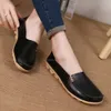 Kleid Schuhe Frauen Wohnungen Slip On Frauen Loafers Weiche Mokassins Mit Echtes Leder Schuhe Frau Plus Größe Flache Schuhe Frauen Kausalen Schuhe Oxford