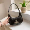 vivianeism westwoodism bag Empress Dowager Saturn Underarm Bag Popular Fashion Crescent Handbag Pea Bag Shoulder Crossbody Bag