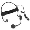 Microphones Headworn Microphone Mini Headband Wired 3.5MM Plug Ear Hook Condenser Mic For Performance Teaching Headset