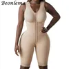 Kolumbijska shaperwear Woman Pirdle, aby schudnąć i kształtują Błotoków Fajas Fajas Wysoka kompresja Bodysuit 240113