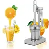 Espremedor de laranja frutas mão pressionando espremedor máquina suco manual ferramenta aço inoxidável 240113