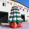 Envío aéreo gratuito a puerta al aire libre 6 mH (20 pies) con soplador árbol inflable de Navidad para decoración de fiesta