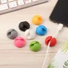 Desktop Cable Managers Cable Clips Cord Holder For Desk Adhesive Cable Organizer Charger Holder Nightstand Wall Office Cable Management HZ104