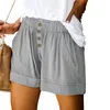 Активные шорты, повседневные женские джинсовые шорты средней длины, удобная спортивная юбка для женщин с нижней частью