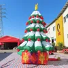 Envío aéreo gratuito a puerta al aire libre 6 mH (20 pies) con soplador árbol inflable de Navidad para decoración de fiesta