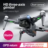 RG106 Controle remoto GPS Posicionamento do drone de fotografia aérea de alta definição, motor sem escova, seguidores automáticos de GPS, vôo de trajetória, fotografia de gestos