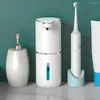 Liquid Soap Dispenser 380ML Infrared Waterproof Electric Hand Sanitizer With 4-Level Adjustable Foam Bathroom Supplies