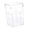 Vasen, transparenter Acryl-Blumenkasten, Wasserhalter, Make-up-Kosmetik-Organizer, Hochzeiten