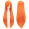 Soowee 80 cm Lang Synthetisch Haar Wit Paars Cosplay s Hittebestendige Vezel Party Zwart Recht Haarstukje voor Vrouwen 240113