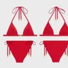 Damen-Bikini-Designer-Badeanzug, Damenmode, Brief, Bikini, kurzes Set, sexy Luxus-Badebekleidung, geteiltes zweiteiliges Set