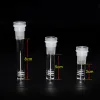 Downstem de vidro com preço de fábrica com 6 cortes para bongo de vidro macio downstem de 18,8 mm em uma tigela de 14 mm difusor / redutor downstem de 3 cm / 5 cm / 8 cm BJ