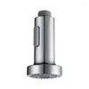 Kökskranar kranar huvud dra ut dusch munstycke sprayer badrum diskbänk ersättning tillbehör svart silver gyllene luftare