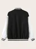 Frauen Bomber Jacken Herbst Winter Mode Baseball Uniform Oversize Mäntel Student Paar Harajuku Lose Streetwear Jacke 240113