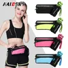 Bags HAISSKY Waterproof Waist Bag Running Belt Sports Jogging Gym Men's Women's Pack For Phone Unisex Women Men Fitness Water Bottle