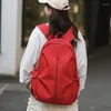 Sacs d'école en Nylon solide sacs à dos décontractés fermeture éclair femmes en vente 2024 haute qualité capacité étudiant sac à dos Mochila