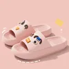 GAI GAI GAI 2024 New Slippers Cute Cartoon Dog Hole DIY Garden Shoe Wear EVA Thick Sole Slipper Man Beach Shoes in Summer Sandals for Couples