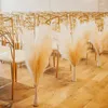 Decorative Flowers Fluffy Tall Pampas Grass Boho Artificial Home Bedroom Decoration Reed Wedding Party Christmas Decor Flower