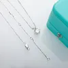 AnuJewel 1ct 3ct 5ct D couleur diamant de haute qualité 18K plaqué or pendentif collier bijoux fins cadeaux en gros 240113