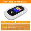 Cioswi Mini 4G WiFi Router Sim Card Portable LTE Mobile Unlock Dongle 150Ms spot LCD Display with Battery for Home Outdoor 240113