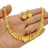 Necklaces Adixyn Necklace for Women Indian Jewelry Set for Women Gold Color Earrings Gold Color Dubai Free Shipping