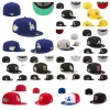 القبعات المركبة بالجملة Snapbacks قابلة للتعديل قبعات baskball جميع شعار الفريق في الهواء الطلق الرياضية Chrome Heart Embroidery Casquett