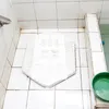 Ensemble d'accessoires de bain, couvercle de toilette Squat, couvercle de salle de bain, casseroles de remplacement, planche de pot en plastique