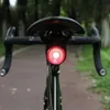 Lights Antusi A8 Automatisk bromsbelysning Remote Bicycle Bak Ljus trådlös klockväg Bike Antitheft Alarm LOC MTB LAMP