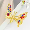 Pinces à cheveux en métal le papillon en mouvement pour femmes et filles, élégant, doux, Animal, couvre-chef, mignon, pince en bec de canard, accessoires de mode