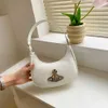 vivianeism westwoodism bag Empress Dowager Saturn Underarm Bag Popular Fashion Crescent Handbag Pea Bag Shoulder Crossbody Bag