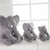 40/60cm Baby Sleeping Plush Elephant Doll Stuffed Animal Plush Soft Pillow Kid Toy Children Room Bed Decoration Toy Gif 240113