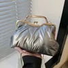 Bolsa de ombro feminina 4 cores tendência processo de gravação pitada retro bolsas elegante cor sólida leve moda mochila inverno popular bolsa feminina 097 #